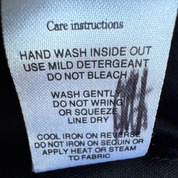 Honey & Rosie Womens Black Sequin High Neck Dress Size M retro vibes Whimsigoth - Picture 13 of 15